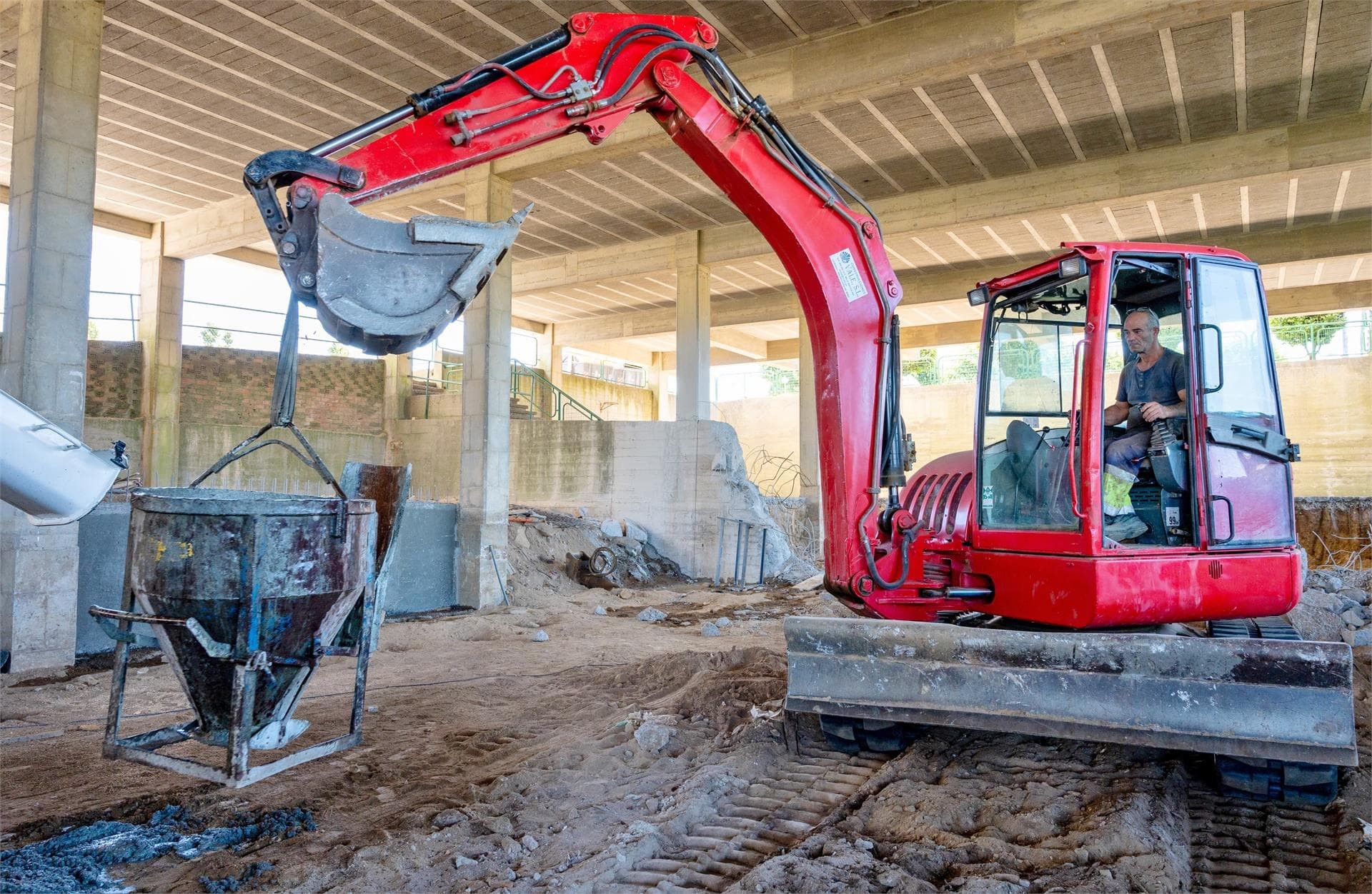 Alquiler de maquinaria para obras