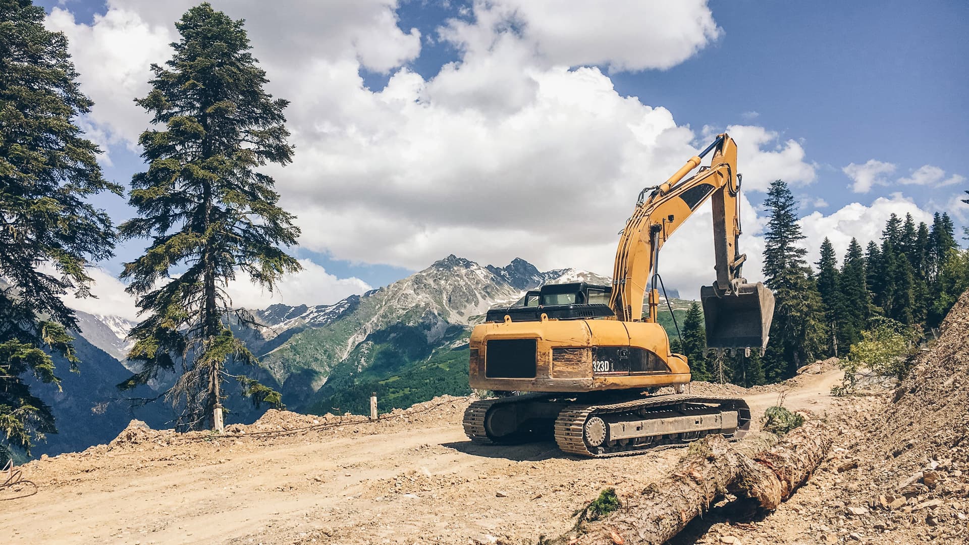 alquiler maquinaria de construcción en Pontevedra