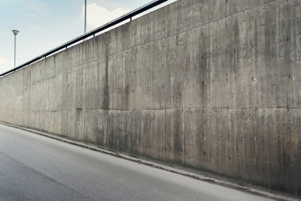 muro en Pontevedra