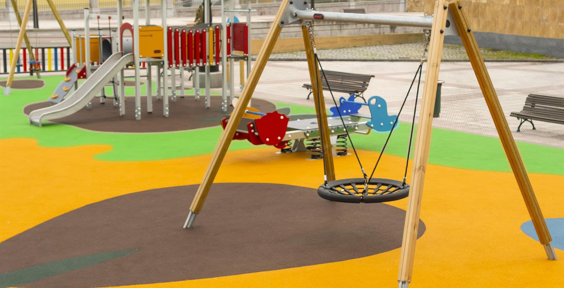 Construcción de parques para niños en Pontevedra